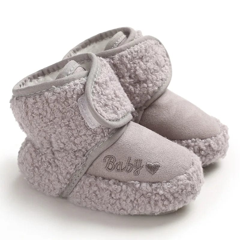 Chaussons Botte Bébé Gris / 0-6 mois