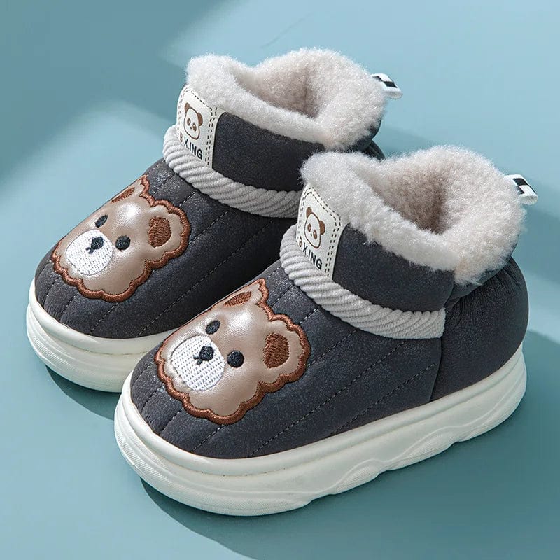 Chaussons Botte Enfant Gris / 22-23