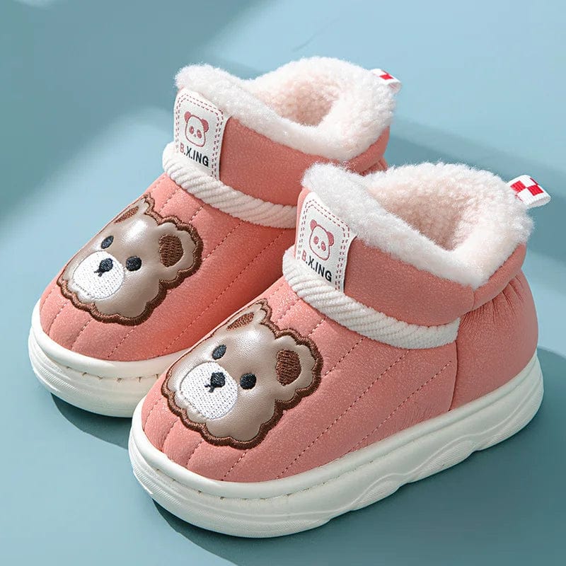 Chaussons Botte Enfant Rose / 22-23