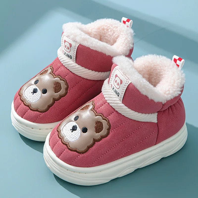 Chaussons Botte Enfant Rose foncé / 22-23