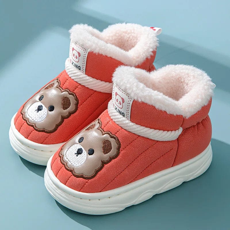 Chaussons Botte Enfant Orange / 22-23