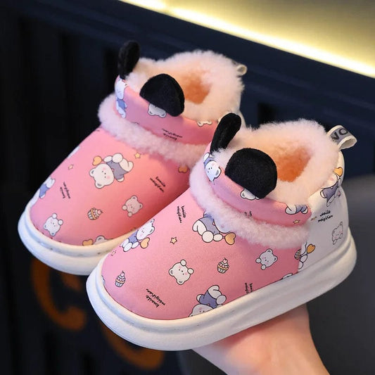 Chaussons Botte Enfant Rose 1 / 21-22