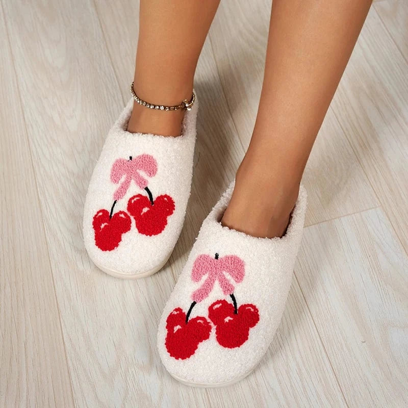 Chaussons - Cerise