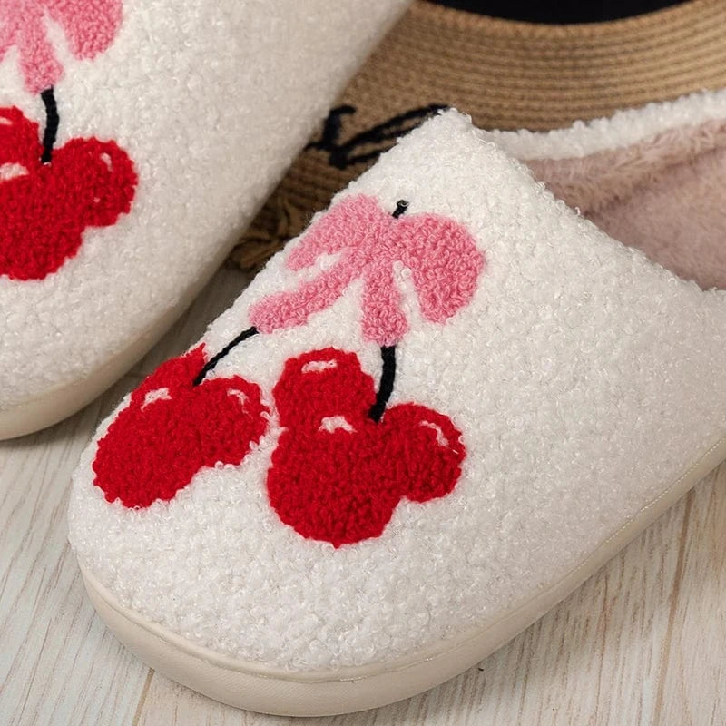 Chaussons - Cerise