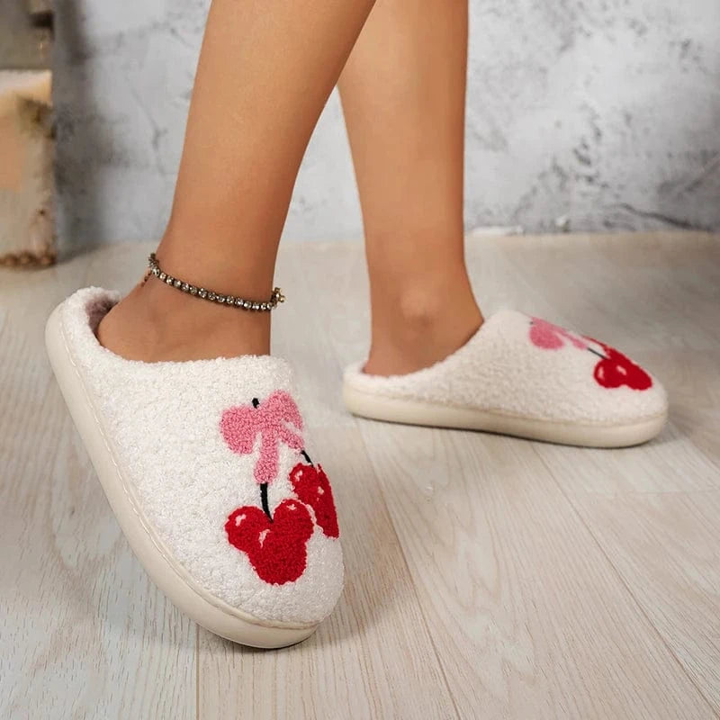 Chaussons - Cerise