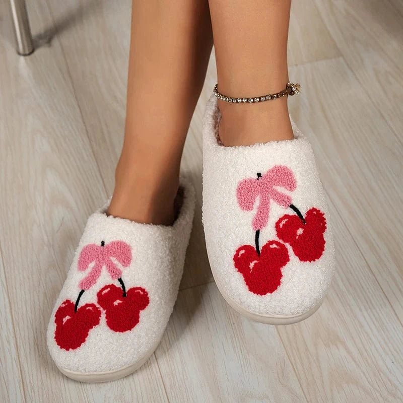 Chaussons - Cerise