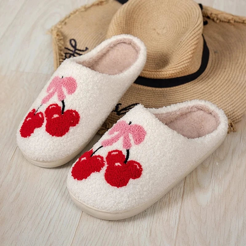 Chaussons - Cerise