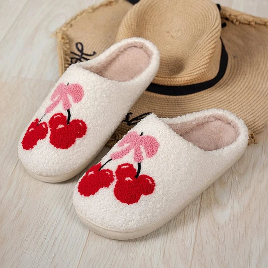 Chaussons - Cerise