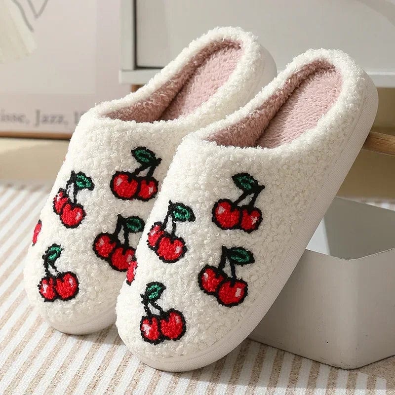 Chaussons Cerise Blanc Blanc / 35-36