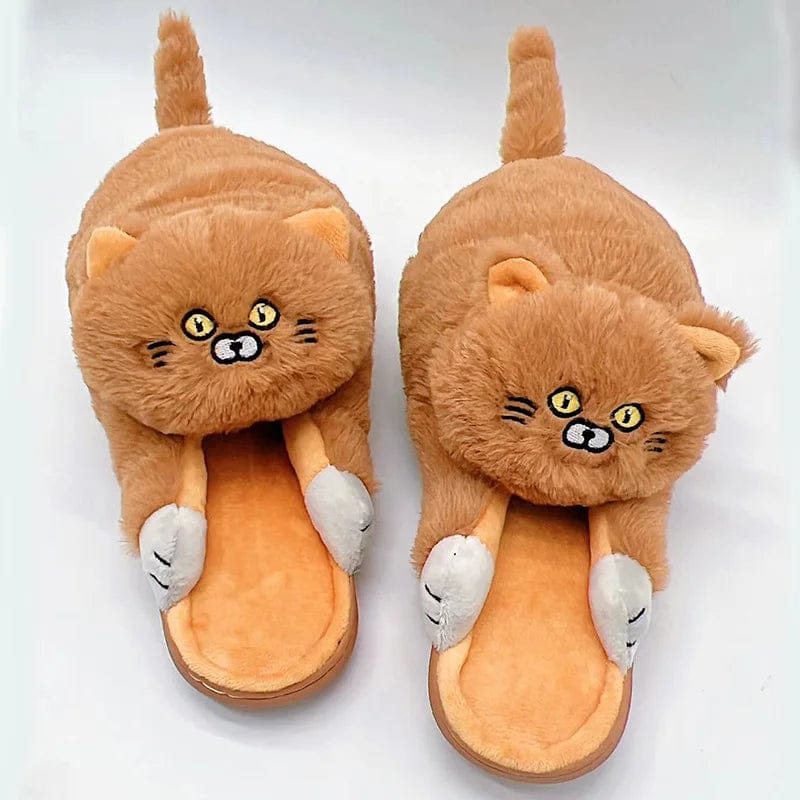 Chaussons Chat Câlin Camel / 35