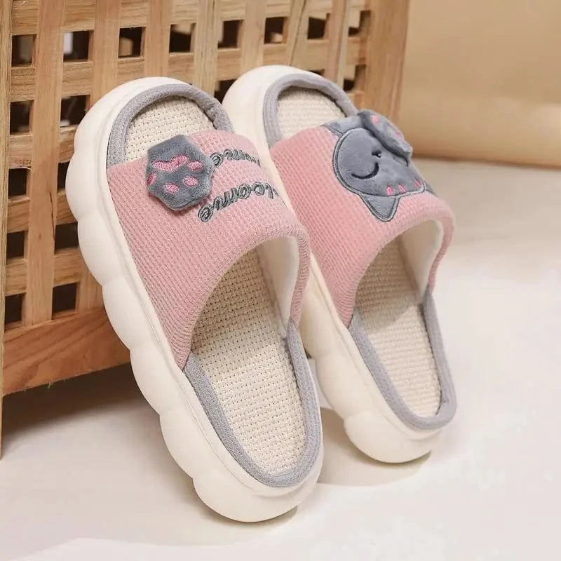 Chaussons chat - Flicat
