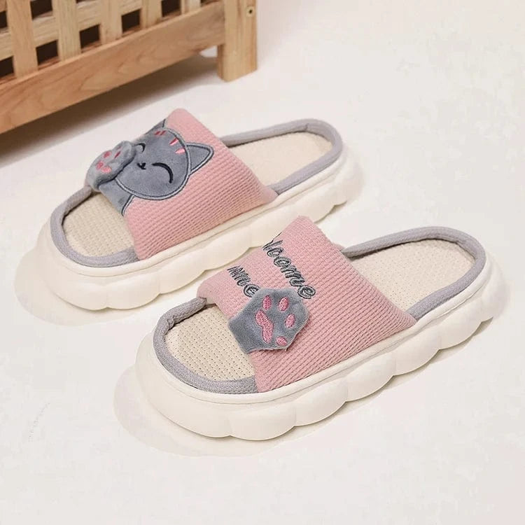 Chaussons chat - Flicat