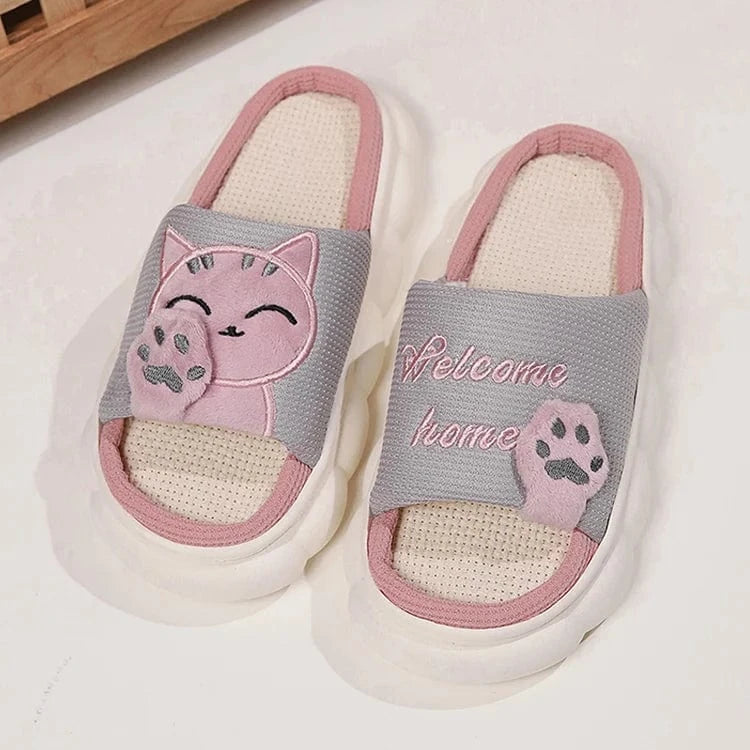 Chaussons chat - Flicat