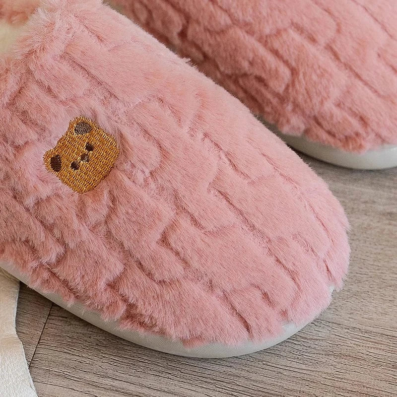 Chaussons chauds femme - Bears