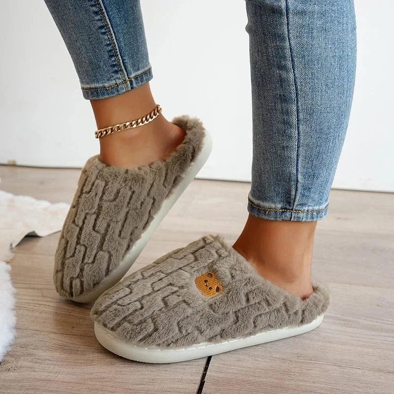 Chaussons chauds femme - Bears