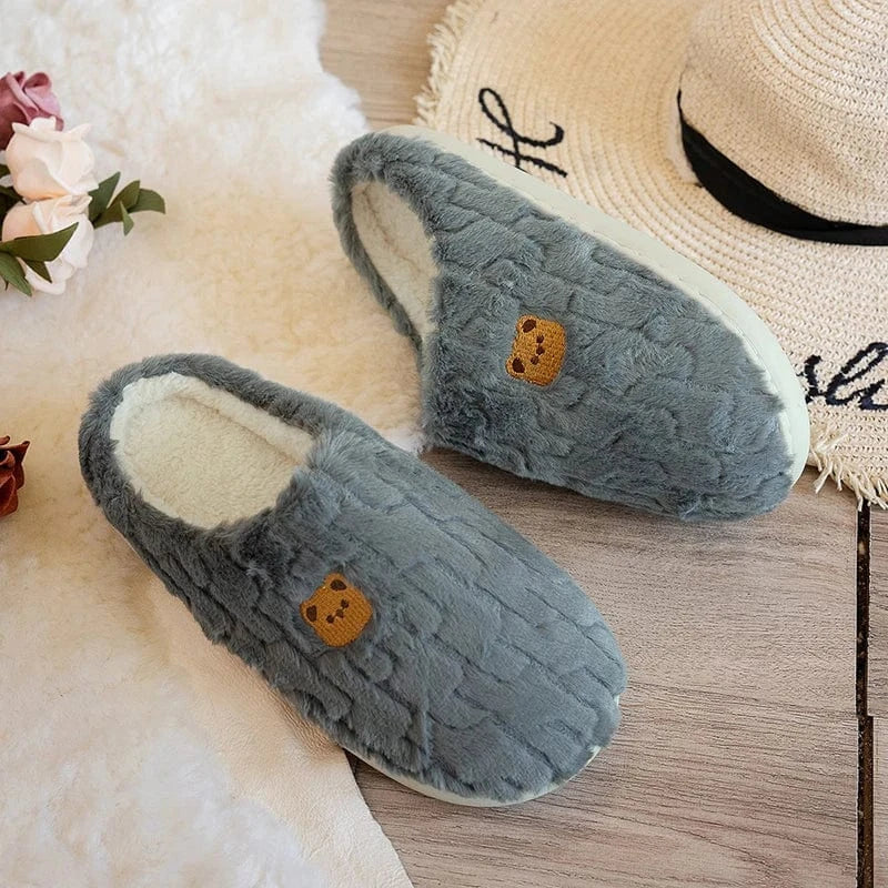 Chaussons chauds femme - Bears