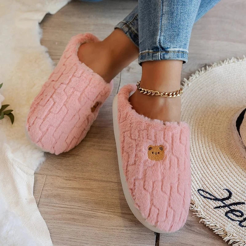 Chaussons chauds femme - Bears