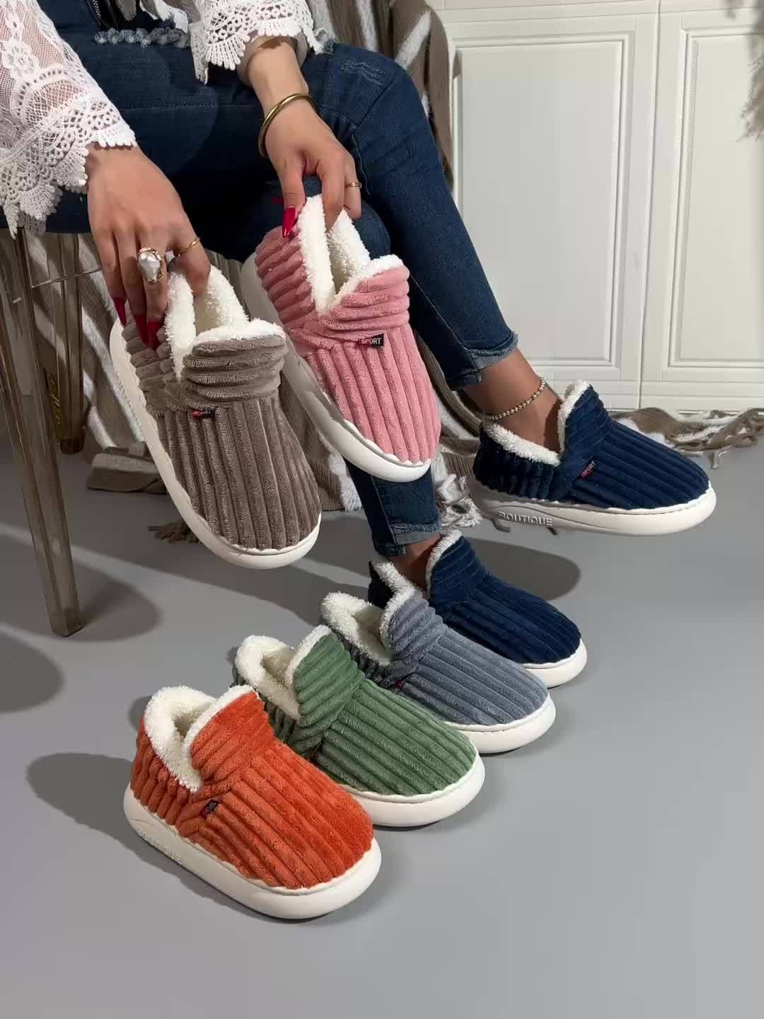 chaussons chauds -  Fluf