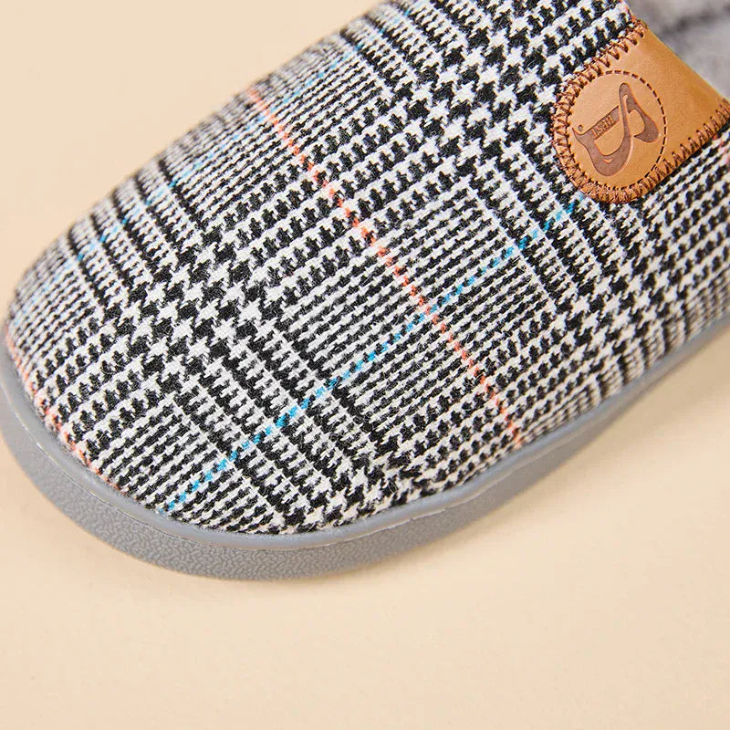 Chaussons chauds pour homme