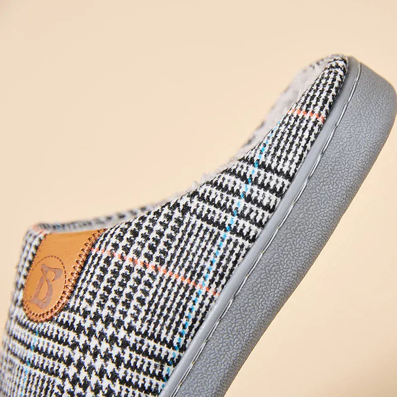 Chaussons chauds pour homme