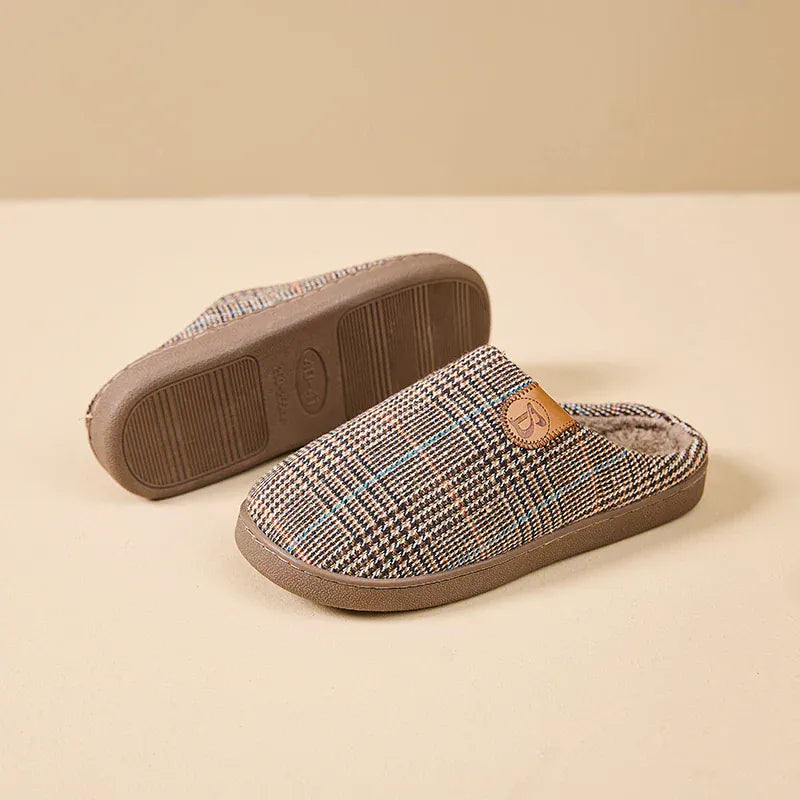 Chaussons chauds pour homme