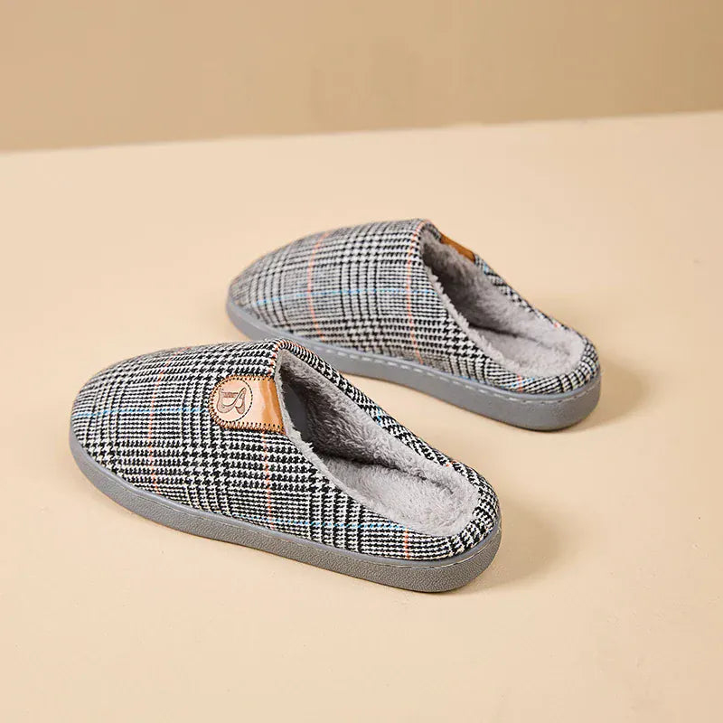 Chaussons chauds pour homme