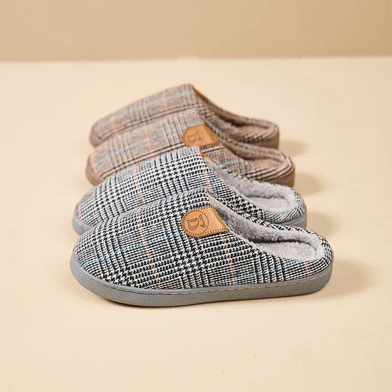 Chaussons chauds pour homme