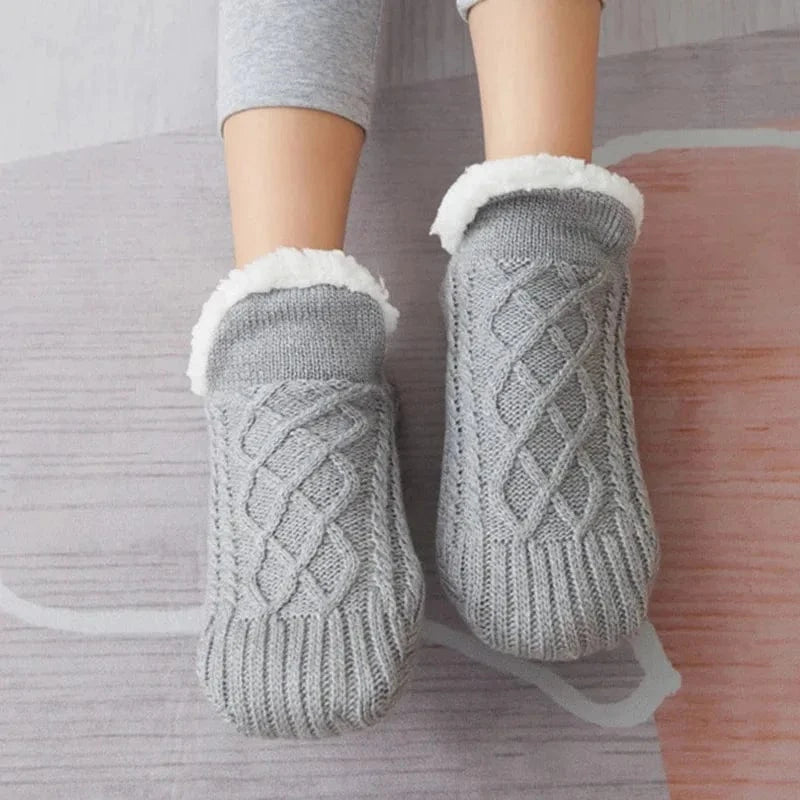 Chaussons chaussettes - Neige