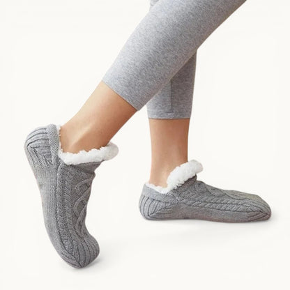 Chaussons chaussettes - Neige