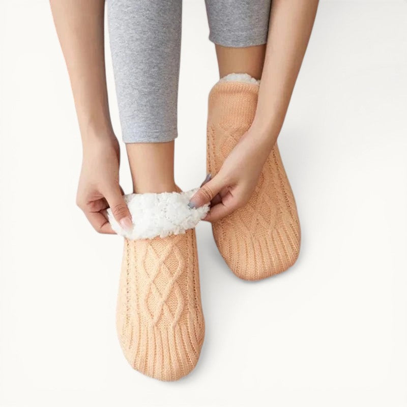 Chaussons chaussettes - Neige