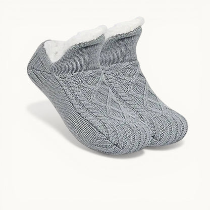 Chaussons chaussettes - Neige Gris / 35-39