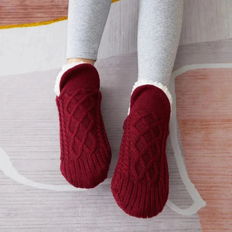 Chaussons chaussettes - Neige