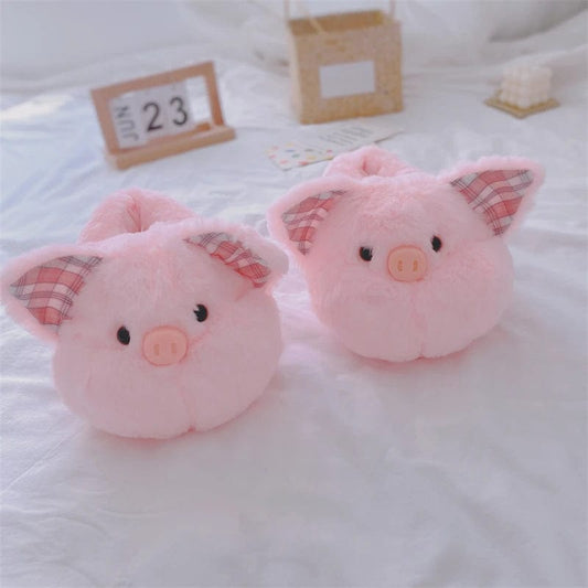 Chaussons Cochon Rose / 35