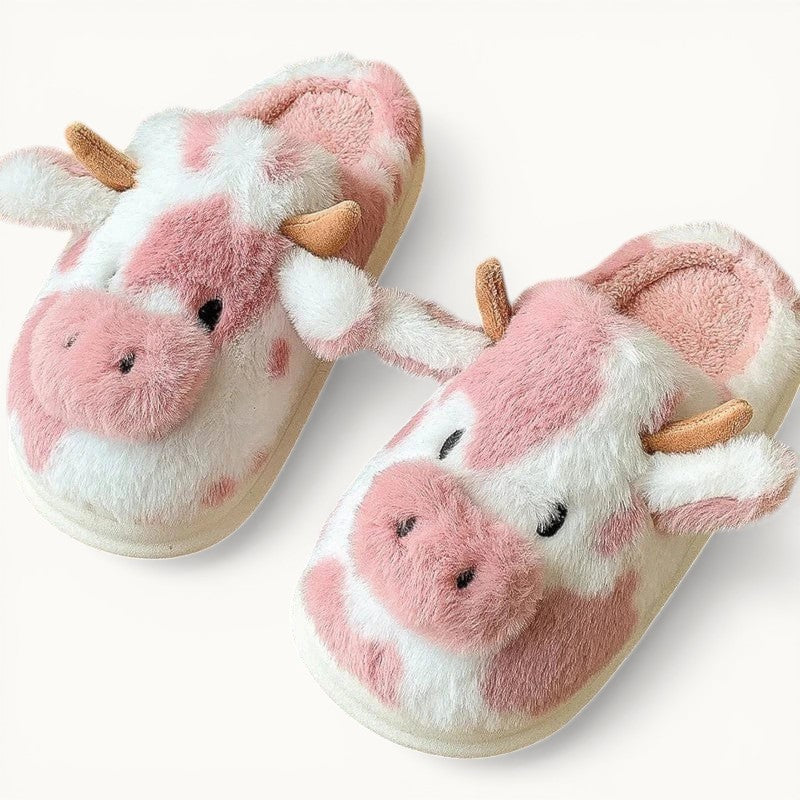 Chaussons - Cow Rose / 35-36