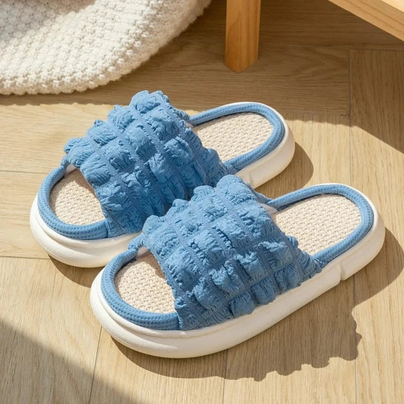 Chaussons d'été femme Bleu / 34-35
