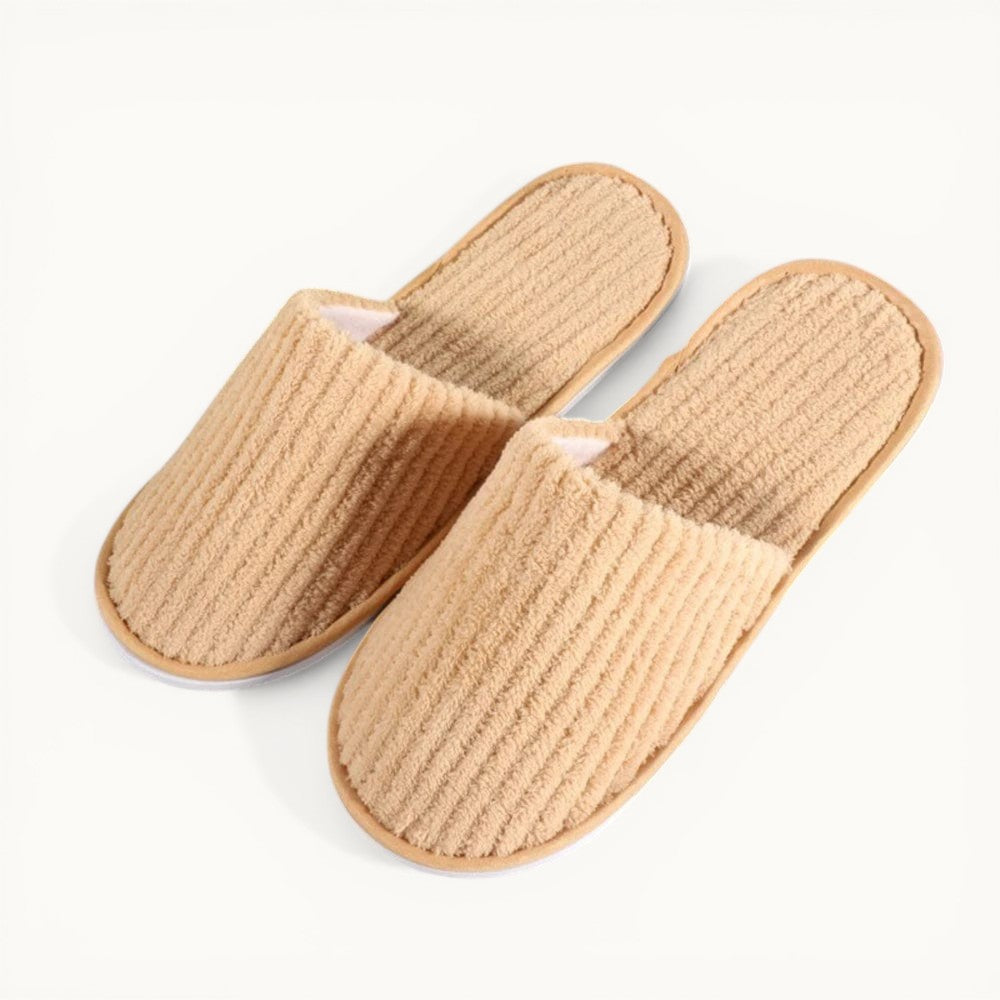 Chaussons d'hôtel pour la maison Jaune / Taille unique