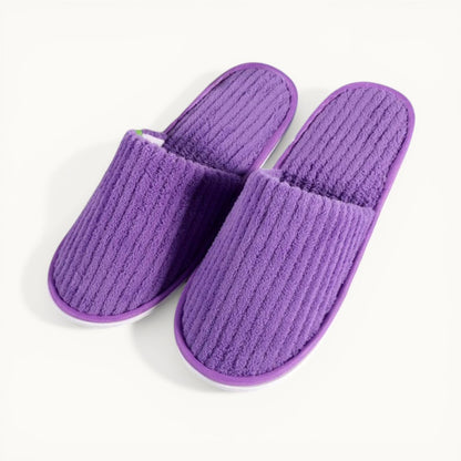 Chaussons d'hôtel pour la maison Violet / Taille unique