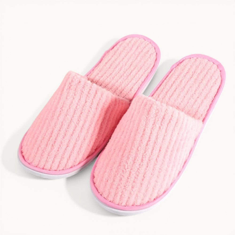 Chaussons d'hôtel pour la maison Rose / Taille unique