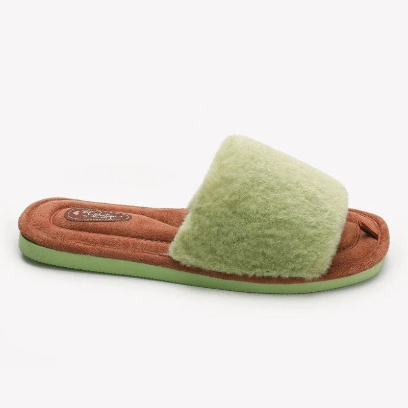 Chaussons d'intérieur femme Vert / 34-35