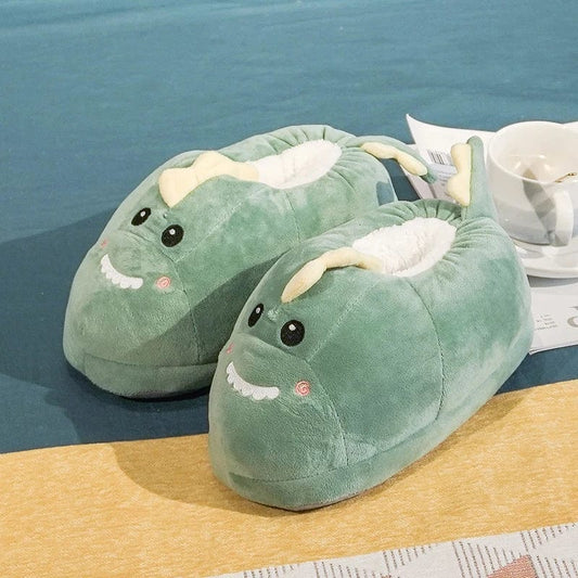 Chaussons Dragon Kawaii Vert / 36