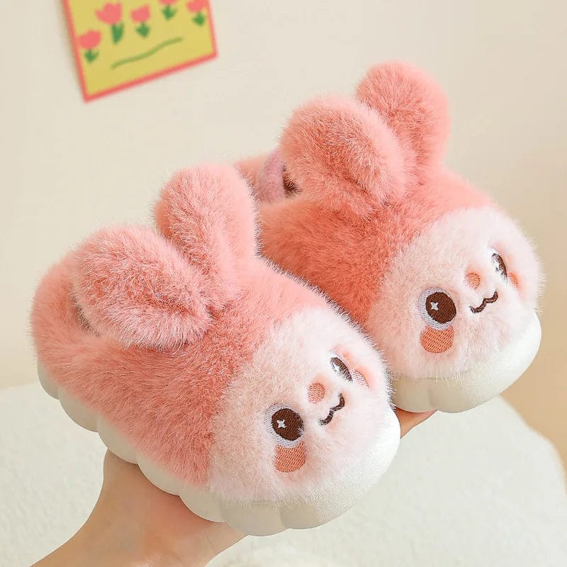 Chaussons Enfant Animaux Rose / 19-20