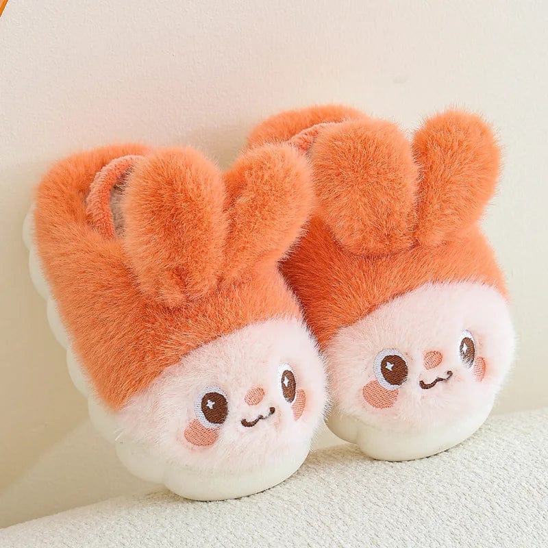 Chaussons Enfant Animaux Orange / 19-20