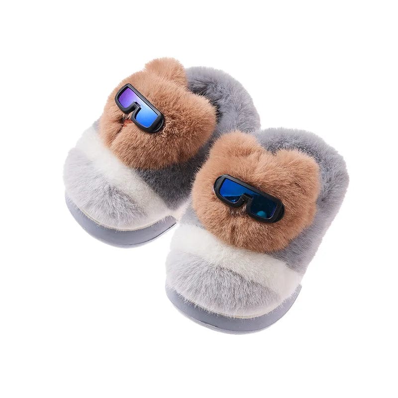 Chaussons Enfant Kawaii Gris / 21-22