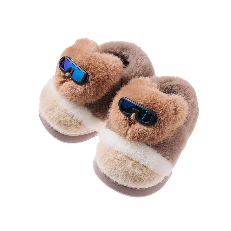 Chaussons Enfant Kawaii Marron / 21-22