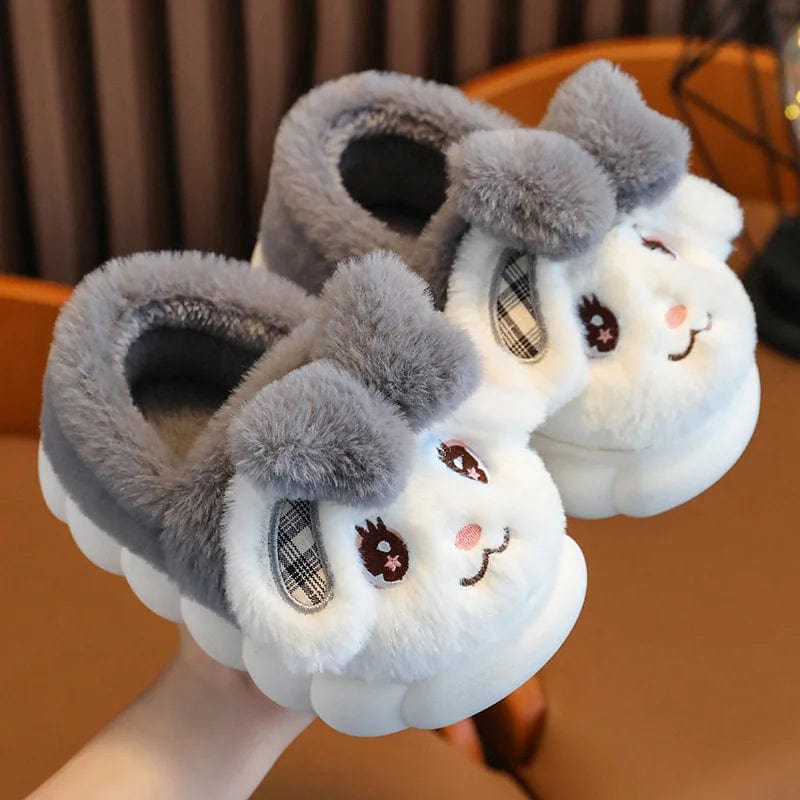 Chaussons Enfant Kawaii Gris 1 / 20-21