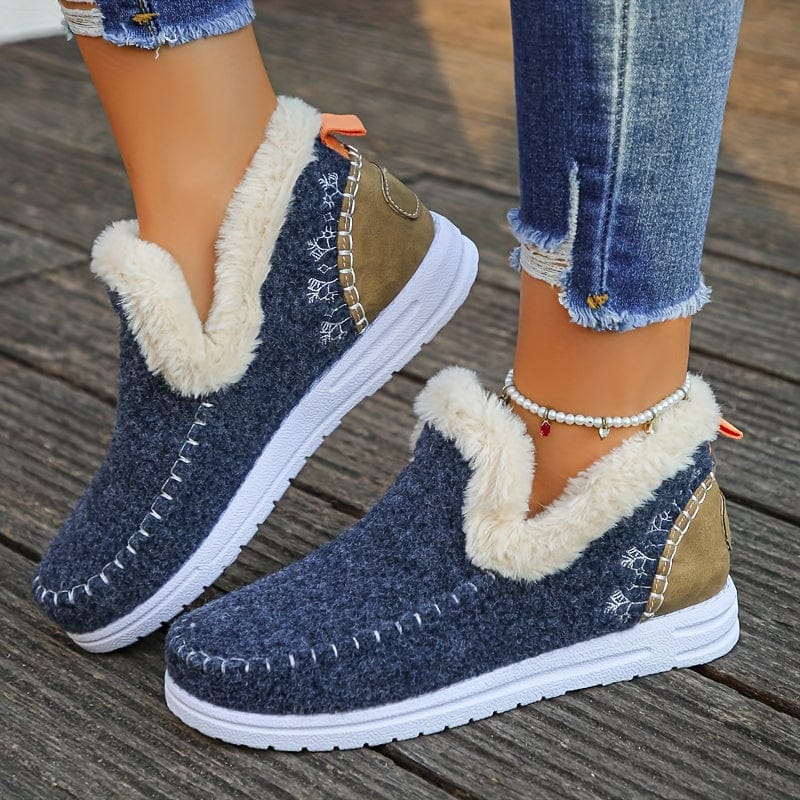 Chaussons femme bottines