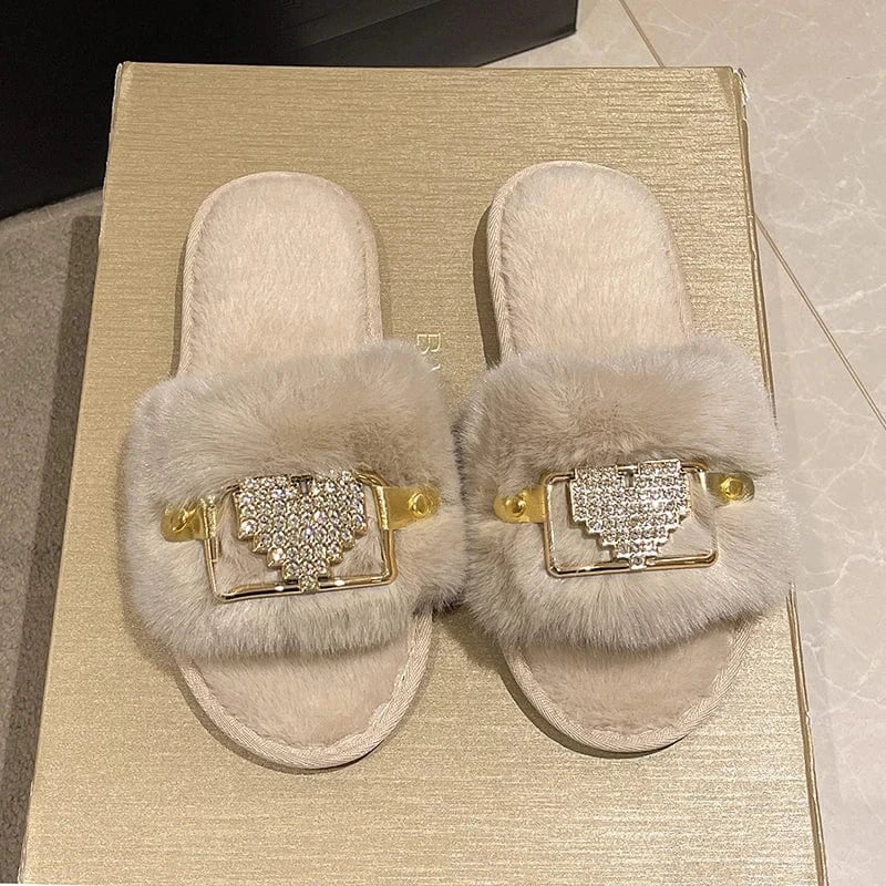 Chaussons femme élégants