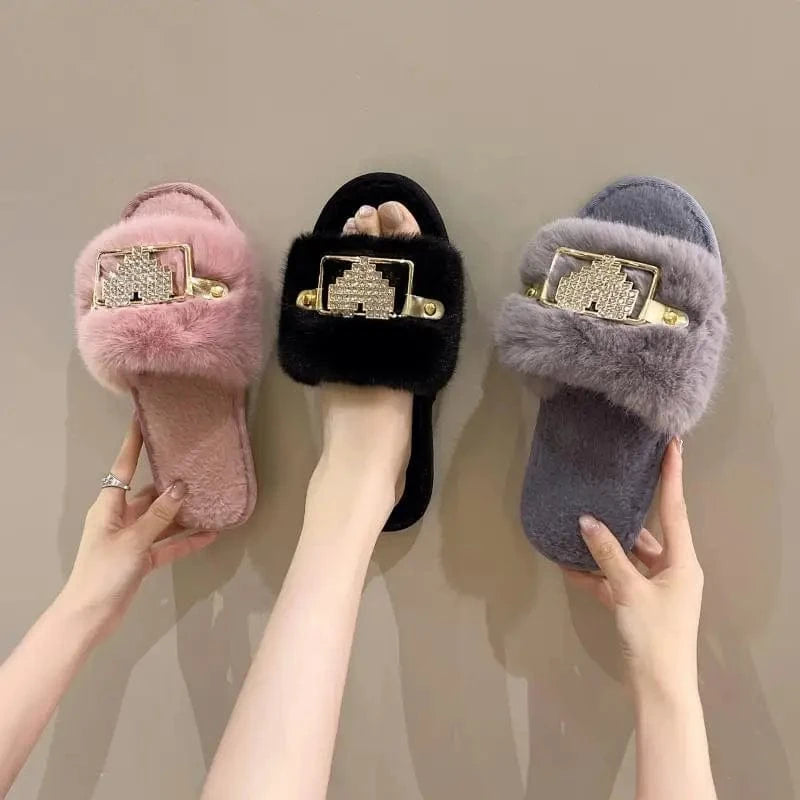 Chaussons femme élégants