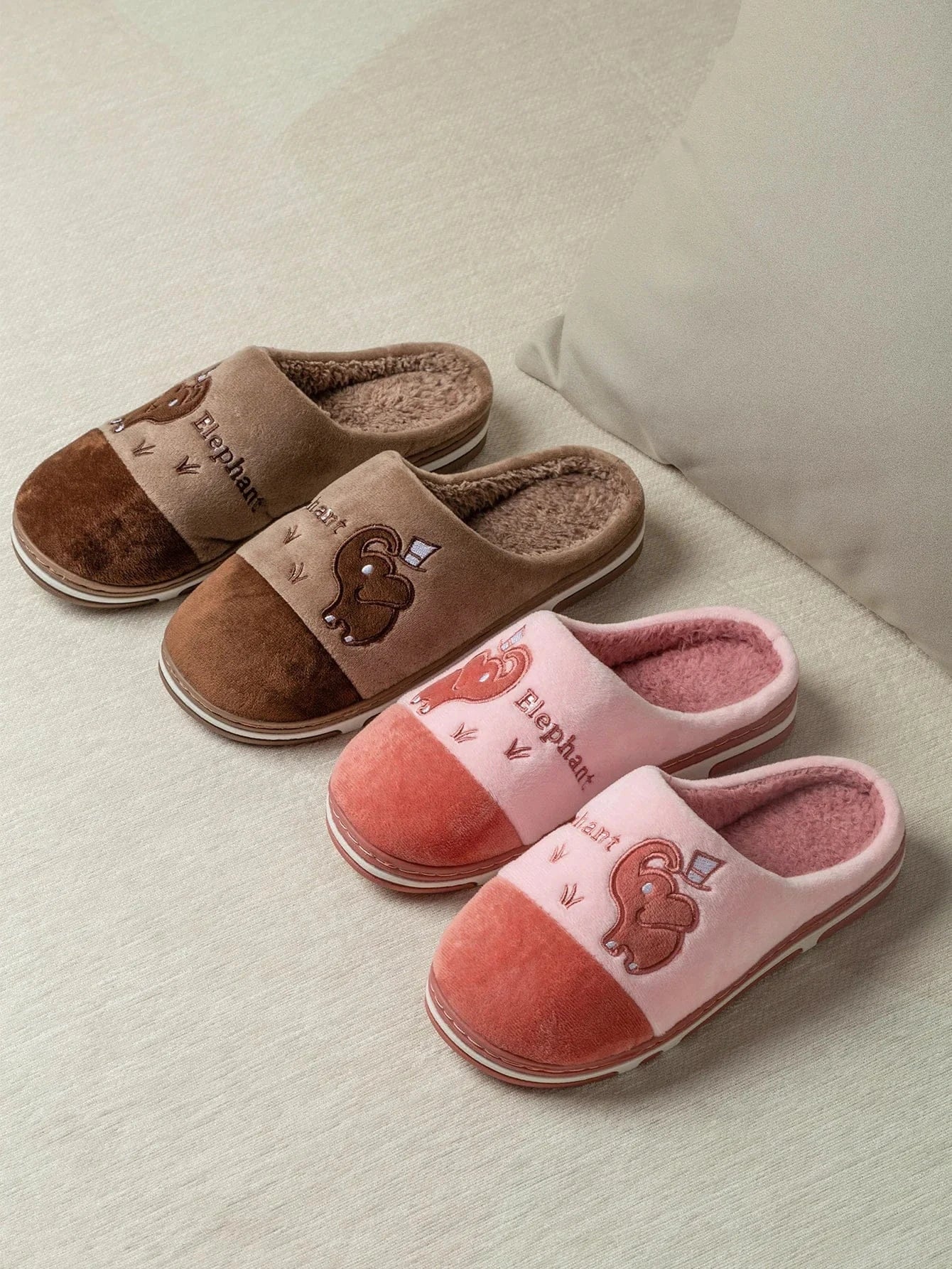 Chaussons femme pilou