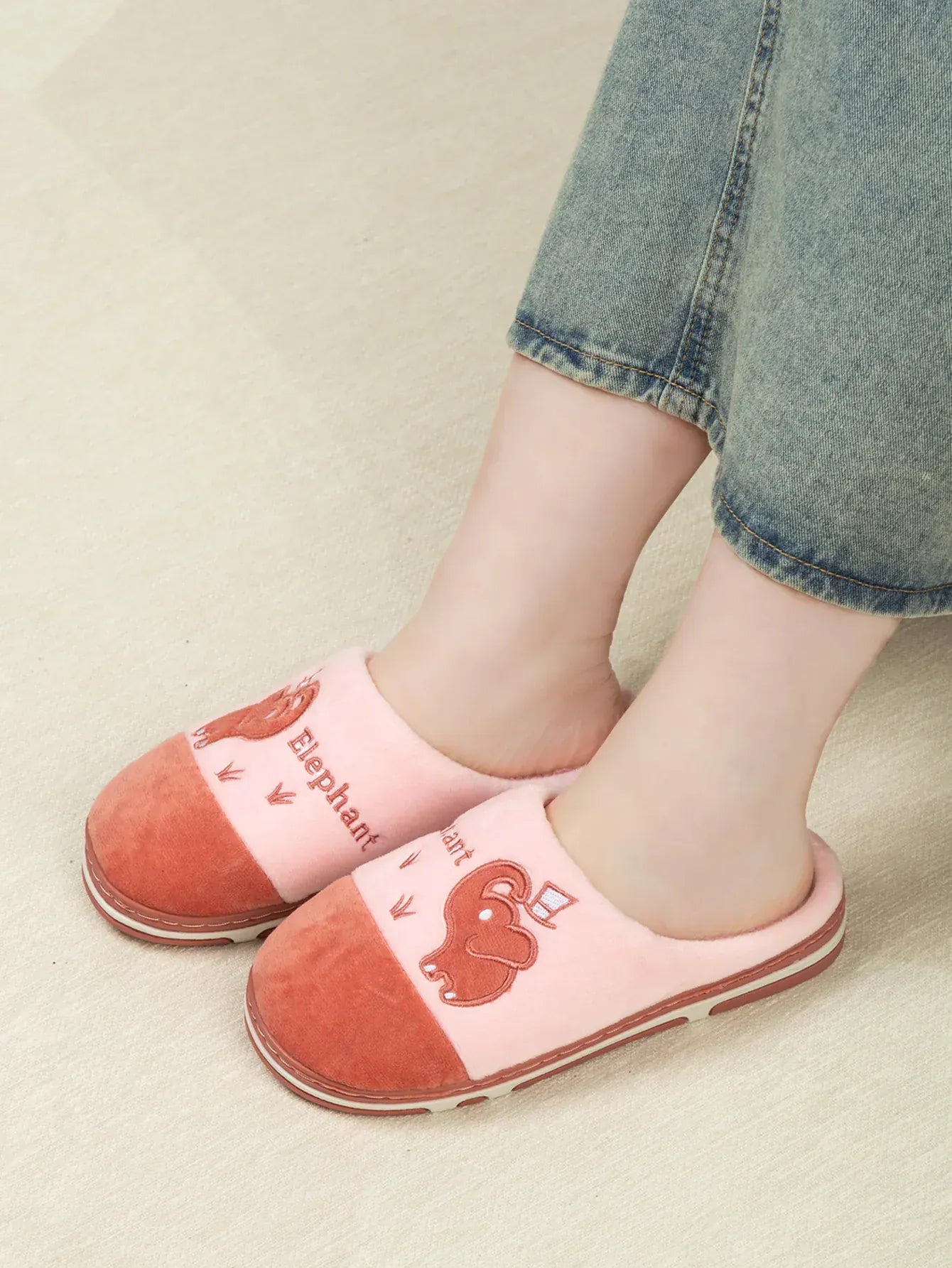 Chaussons femme pilou